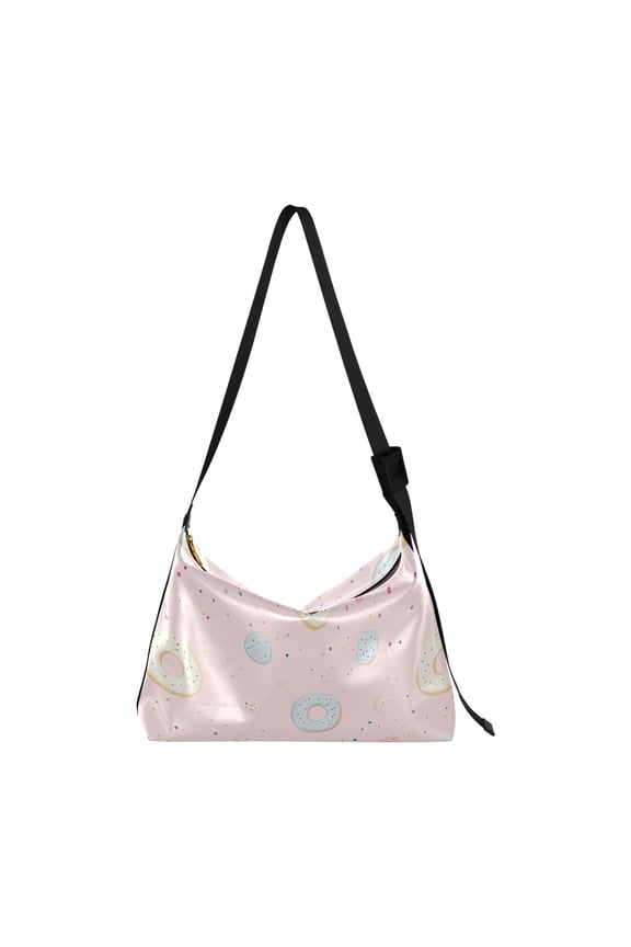 Crafted from premium leather, the Ultra Soft, on-trend Women's Hobo Handbag is a large satchel that makes a statement. Donut