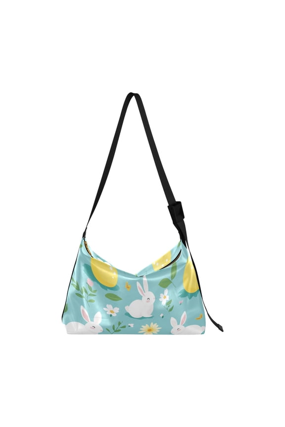 Crafted from premium leather, the Ultra Soft, on-trend Women's Hobo Handbag is a large satchel that makes a statement. Easter Seamless Pattern