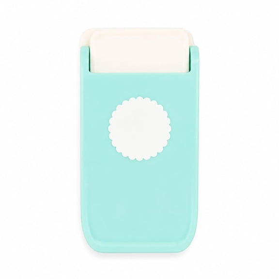 Craftelier - 1" Scalloped Circle Punch for Scrapbooking & Crafts
