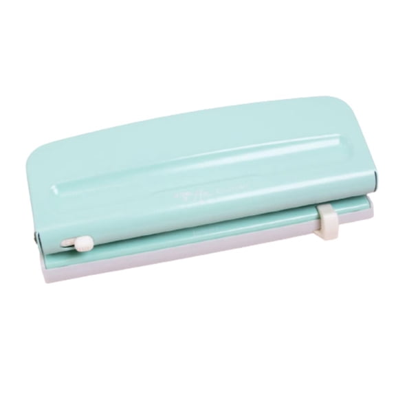 Craftelier - 6 Hole Punch | Adjustable Hole Puncher for Mini, Pocket, A6, A5, Personal and Deskfax | Journaling Supplies | Punching Capacity for 8 x 90 GSM or 1 mm Thickness Paper