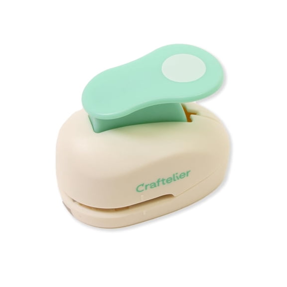 Craftelier - Circle Punch 5/8" (1.58 cm) Diameter for Paper and Cardstock, Ideal for Scrapbooking and Crafts, Size 2.36 x 1.57 x 2.16 Inches