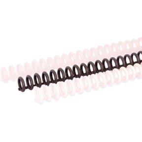 Craftelier - Click Binding Spines 6-Pack, 3:1 Pitch, Black & White Tones