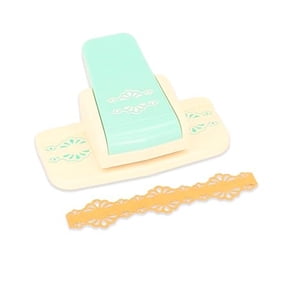 Craftelier - Lever Punch Press for Making Double Loop Edges on Paper and Cardboard Special for Scrapbooking and Crafting | Size Approx. 15 x 5.02 x 5.02 cm (4 x 2 x 2 in.)