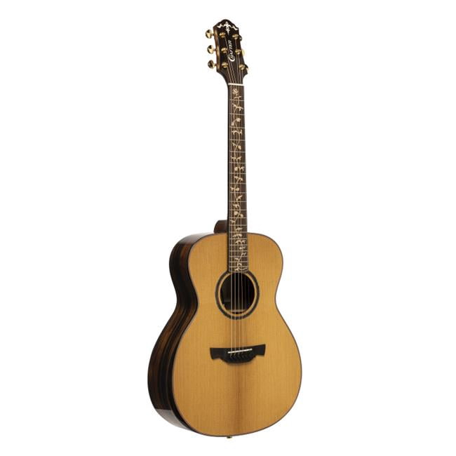 Crafter 27164 Electro Acoustic Guitar - Orchestra Model - RA Series - Vintage Violin Sunburst - Natural & bag