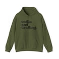 thumbnail image 1 of Crafter Crafting Quotes Addicted to Crafts Hoodie, Gifts, Hooded Sweatshirt, 1 of 4