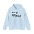 thumbnail image 1 of Crafter Crafting Quotes Addicted to Crafts Hoodie, Gifts, Hooded Sweatshirt, 1 of 4