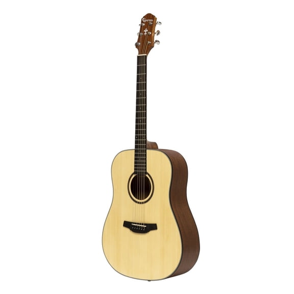 Crafter Silver Series 100 Dreadnought Acoustic Guitar, Spruce Top, Left Hand