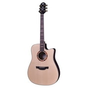 Crafter Stage Series 20, Cutaway Dreadnought Acoustic-Electric Guitar Spruce Top