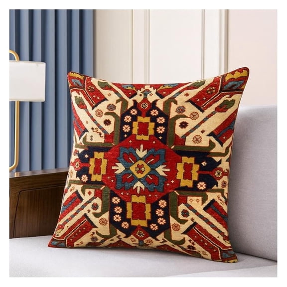 Crafter and Wavers Luxurious Accent Cushions Cover + Insert in Multi Color