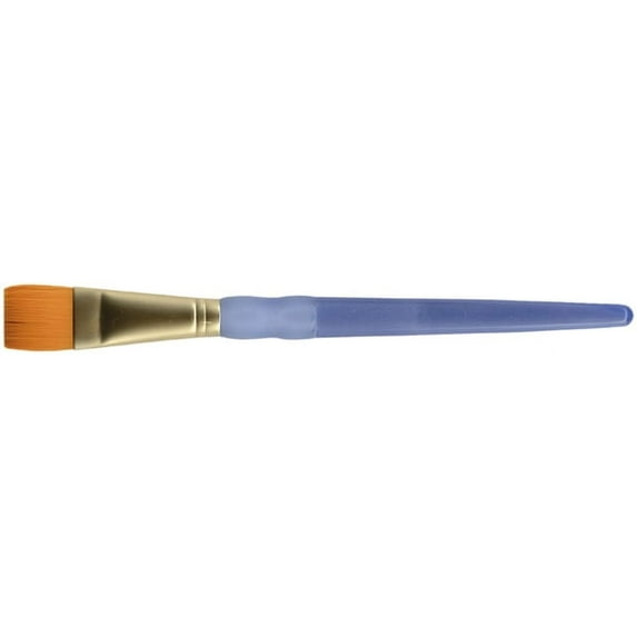 Crafter's Choice Gold Taklon Wash Brush-1/2" Width