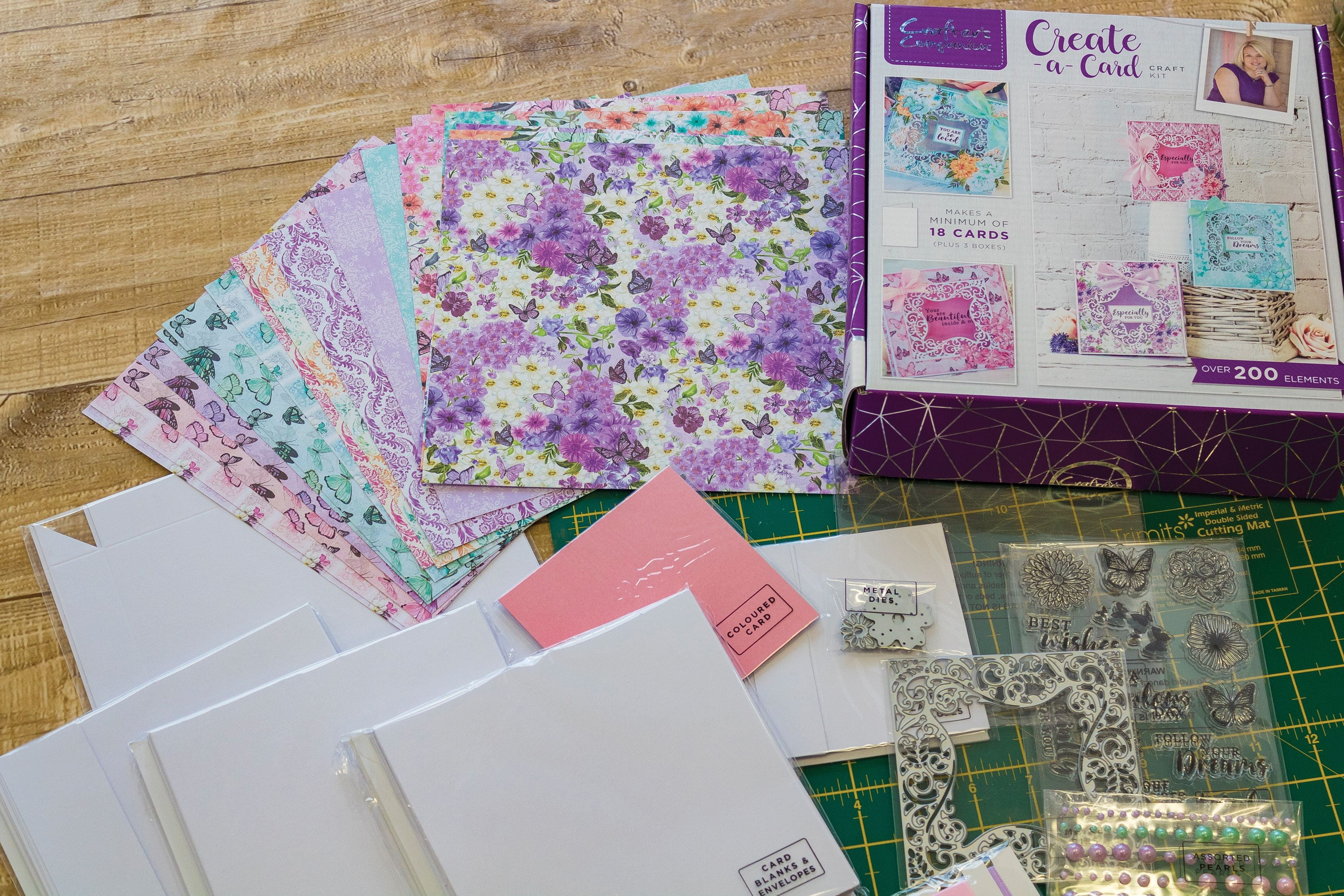 Crafter's Companion Craft Box KitCreateACard