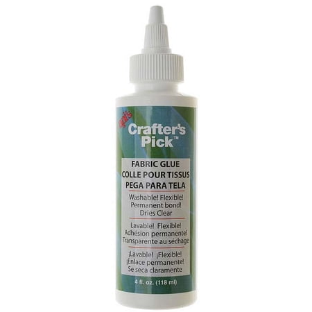 Crafter's Pick 4 oz Fabric Glue, Multicolor