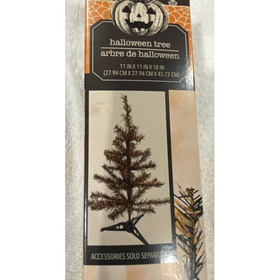 Crafter's Square Halloween Tree 11x11x18