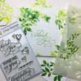 thumbnail image 1 of The Crafter's Workshop Slimline Stencil - Gentle Leaves, 9" x 4", 1 of 1
