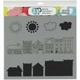 thumbnail image 1 of Crafter's Workshop Template 12"X12"-Our Town, 1 of 2