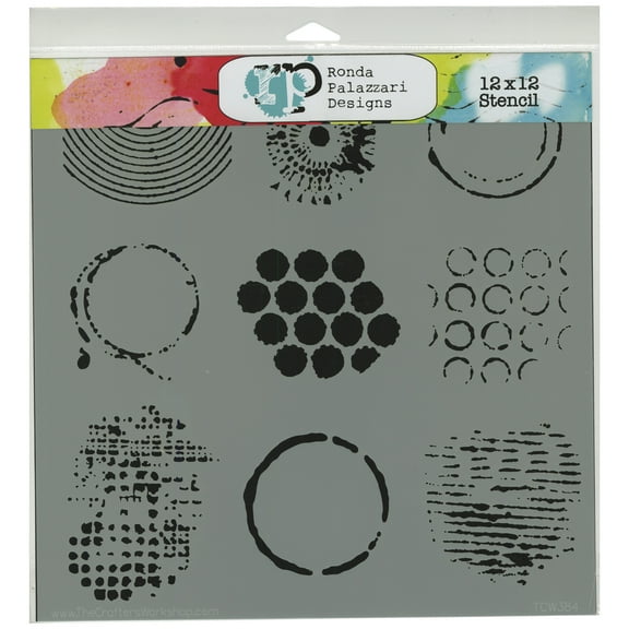 Crafter's Workshop Template 12"X12"-Well Rounded