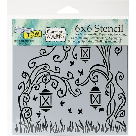 Crafter's Workshop Template 6"X6"-Lanterns