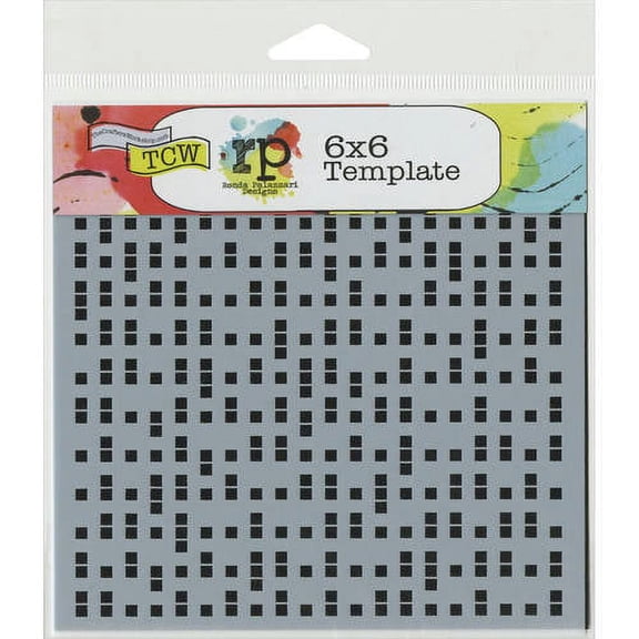 Crafter's Workshop Template 6"X6"-Stepping Stones