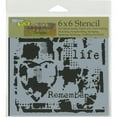 thumbnail image 1 of STENCIL LIFE REMEMBERED 6X6, 1 of 2