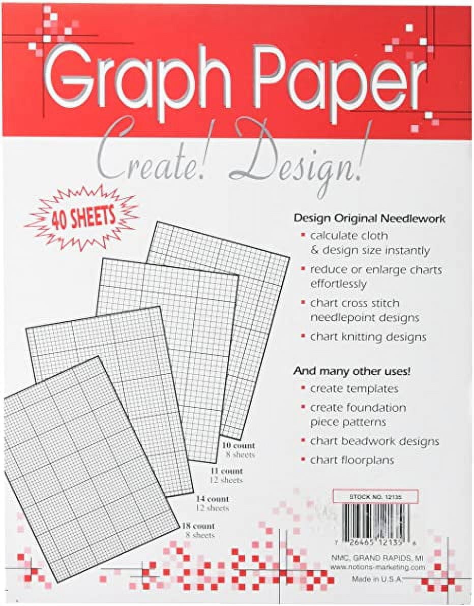 Crafters Helper Needlework Graph Paper, 8-1/2 by 11-Inch, 40 Per Package - Walmart.com crafters-helper-needlework-graph-paper-8-1-2-by-11-inch-40-per-package-walmart-com