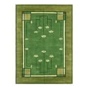 Crafters & Weavers Arts and Crafts Soft Washable Non Slip Area Rug 8 x 10