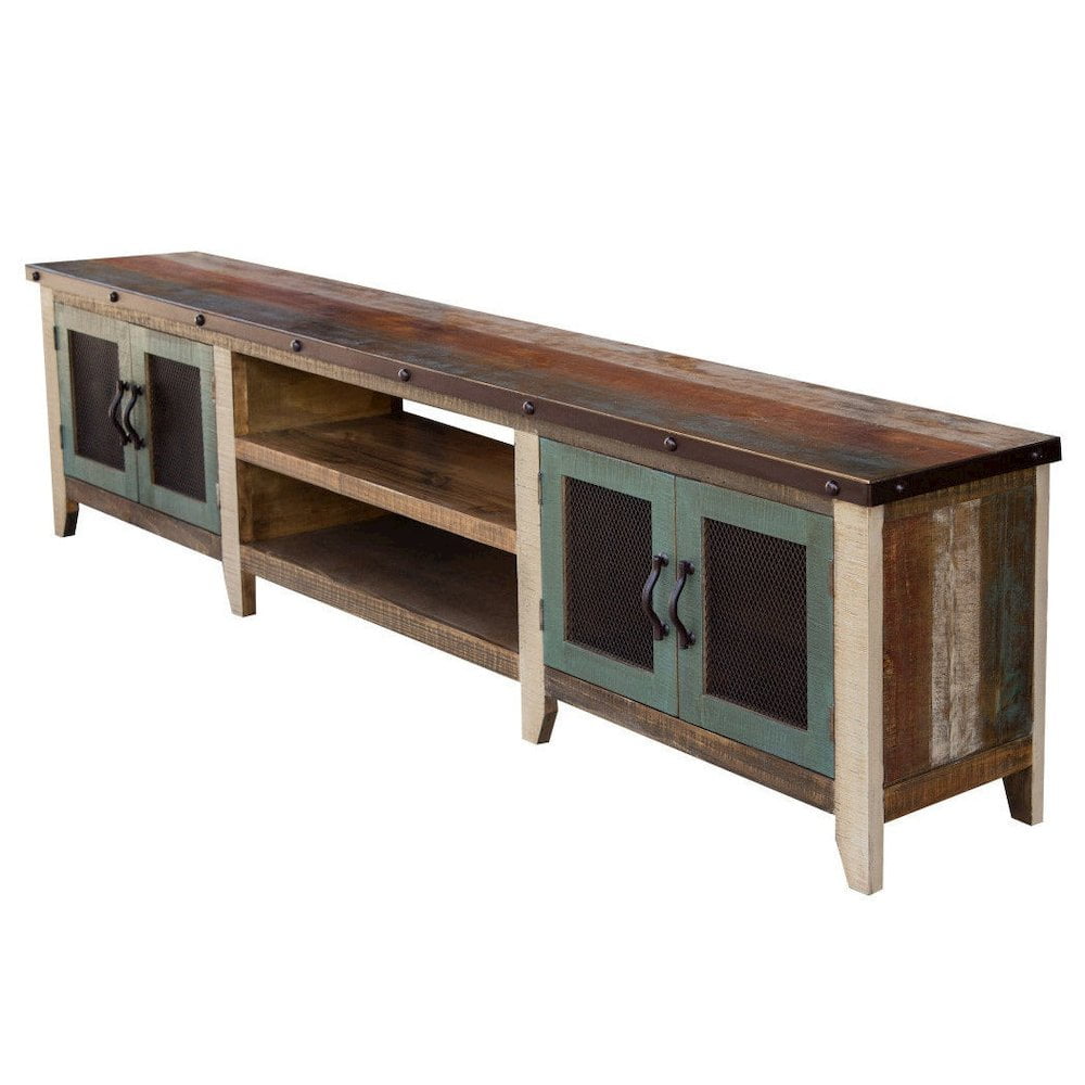 Crafters and Weavers Bayshore Multi-Color TV Stand - 93" - Walmart.com