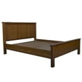 thumbnail image 1 of Crafters and Weavers Craftsman Mission Solid Wood King Panel Bed in Walnut, 1 of 3