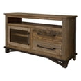 thumbnail image 1 of Crafters and Weavers 52" Greenview Loft Solid Wood TV Stand in Brown, 1 of 4