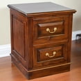 thumbnail image 1 of Crafters and Weavers Legacy 2 Drawer File Cabinet - Brown Walnut, 1 of 10