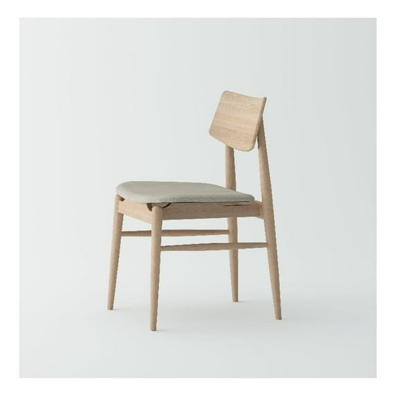 Crafters and Weavers Isabella Oak Wood and Fabric Seat Dining Chair (Set of 8)