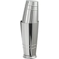 thumbnail image 1 of Crafthouse by Fortessa Professional Metal Barware/Bar Tools by Charles Joly, 11 Two-Piece Footed Polished Stainless Steel Boston Cocktail Shaker Boston Shaker, 1 of 4