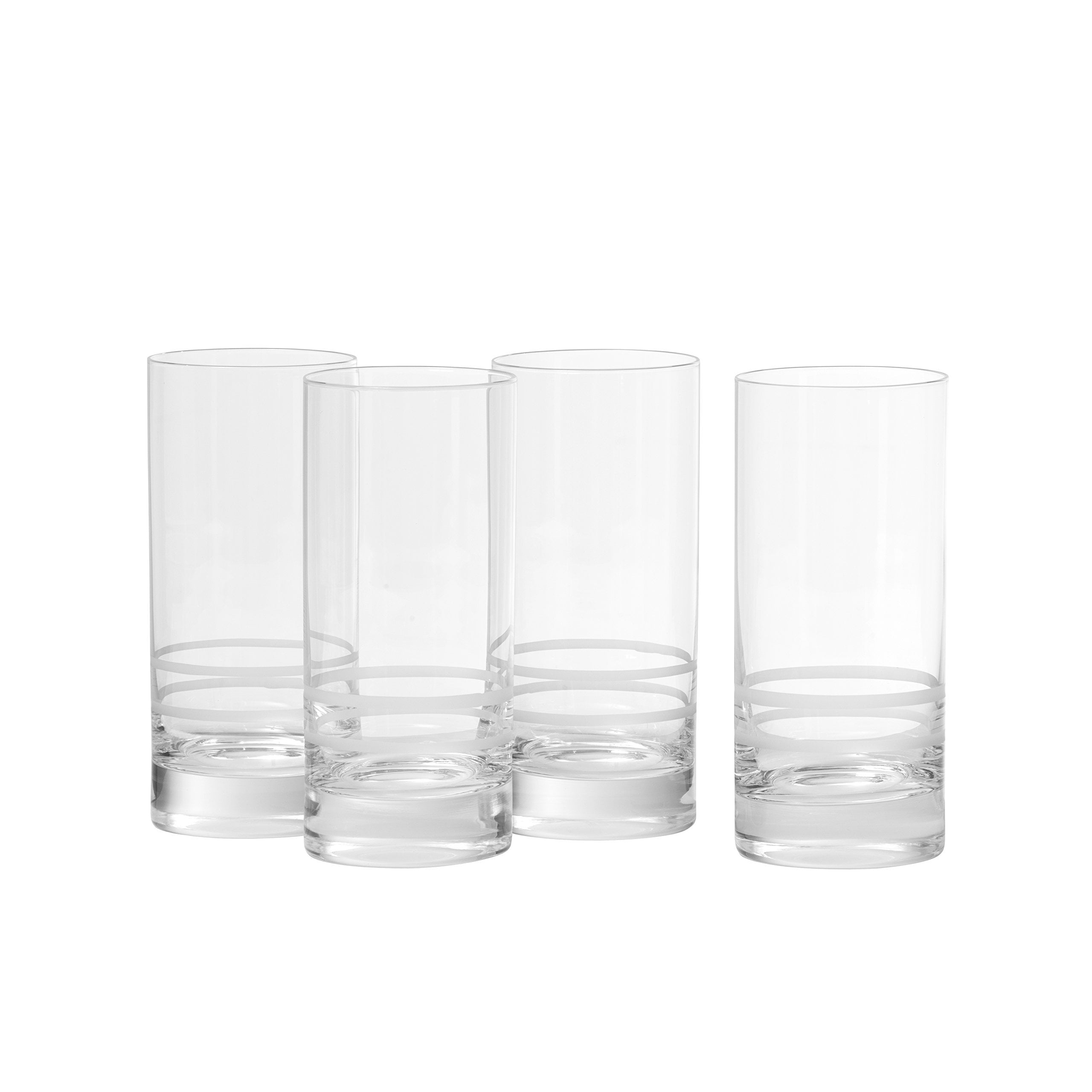 Clear Lead-Free Tritan Crystal Highball Glass Set