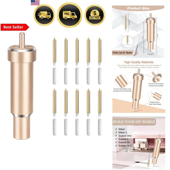 Crafting Blade Set Fine Point Blades for Cricut Maker Explore Series