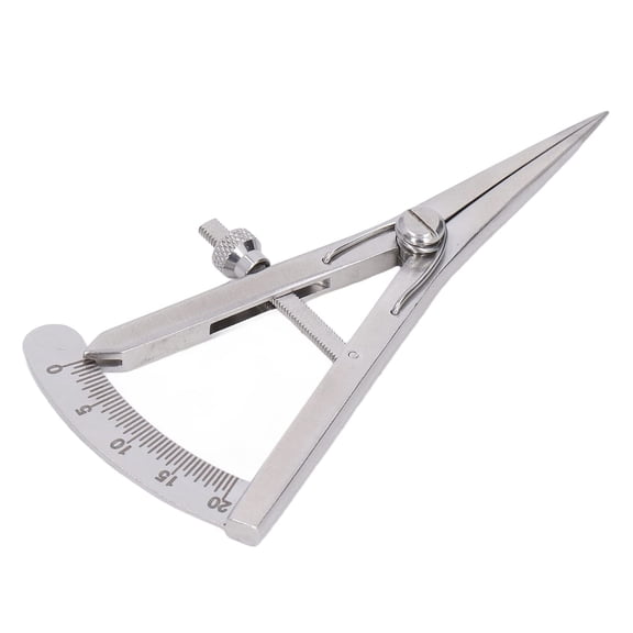 Crafting Tool Adjustable Leather Marker Gauge Stainless Steel Wing Divider for Artistics