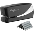 thumbnail image 1 of Craftinova Electric Stapler, Automatic Stapler Desktop, 25 Sheet Capacity, No Jam Technology, Includes 2000 Staples and 1 adapters ,AC or Battery Powered Stapler Heavy Duty, 1 of 8