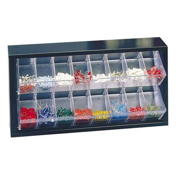 Craftline Metal Tip-Out Tray Cabinet with 2 Tiers