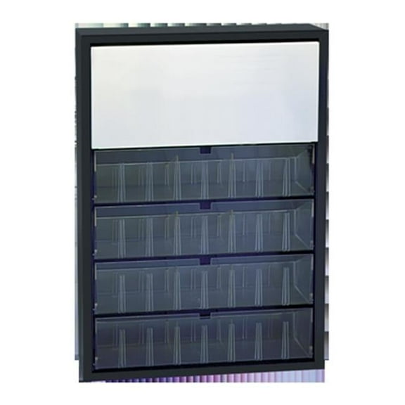 Craftline Metal Tip-Out Tray Cabinet with Upper Storage