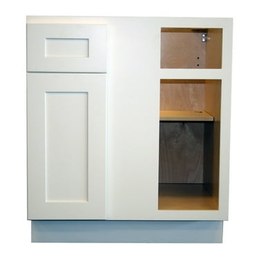 Craftline Ready to Assemble White Shaker Blind Corner Cabinet