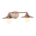 thumbnail image 1 of Craftmade 125192 Isaac 2 Light 20" Wide Vanity Light - Brass, 1 of 7