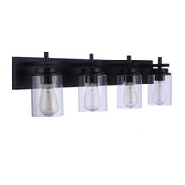 Craftmade 17432 Reeves 4 Light 32" Wide Vanity Light - Black