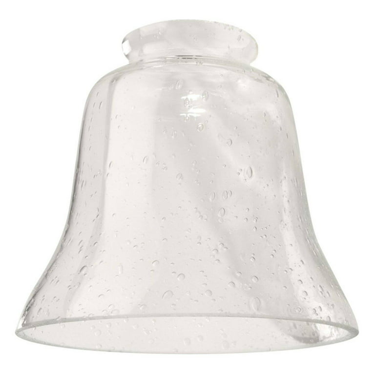 Bell Shaped Glass Fan Shade