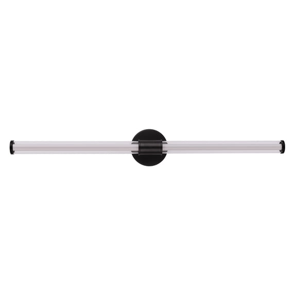 Craftmade 34 in. 1 Light Integrated LED Flat Black Finish Vanity Light Bar