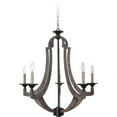 thumbnail image 1 of Craftmade 35125-WP Winton 5 Light 30" Wide Candle Style Chandelier - Wood, 1 of 2