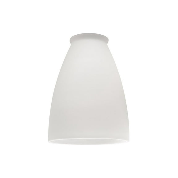 Craftmade 411 2.25" Convex Cone Shaped Fan Glass - White