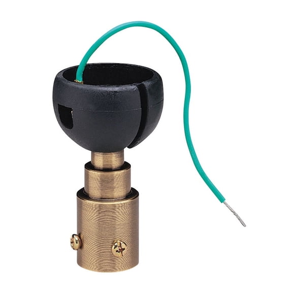 Craftmade 45Ad Angled Ceiling Adapter For Craftmade Ceiling Fans - Brass