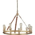 thumbnail image 1 of Craftmade 48129-VB Huxley 9 Light Chandelier in Vintage Brass, 1 of 3