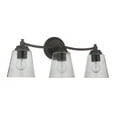 thumbnail image 1 of 50203-FB Craftmade Lighting Tyler 3 Light Transitional/Modern & Contemporary Bath Vanity in Transitional Style - 22.5 inches wide by 9.25 inches, 1 of 7