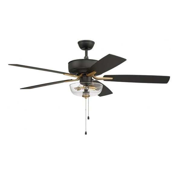 Craftmade Lighting - Pro Plus - 5 Blade Ceiling Fan with Light Kit-17.68 Inches