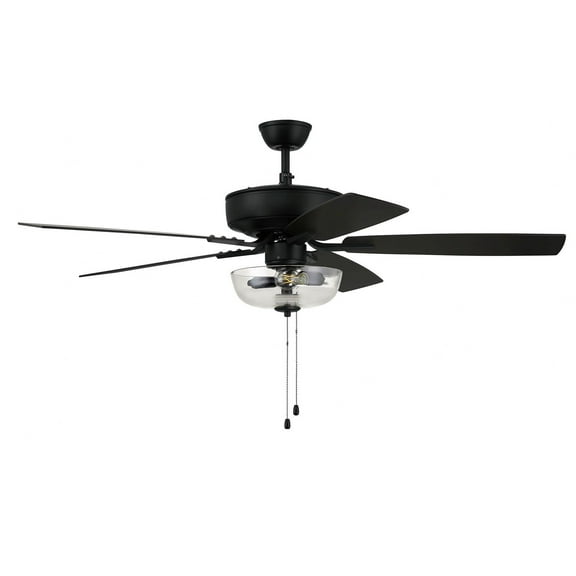 Craftmade 52" Pro Plus 101 Ceiling Fan - 52 Flat Black