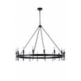 thumbnail image 1 of Craftmade 54316 Larrson 16 Light 48" Wide Taper Candle Style Chandelier - Black, 1 of 2